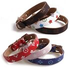 Luxury Designer Fashion Dog Collar Faux Leather For Pet Dog Cat Animal