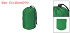 Stuff Sack 5x10  Waterproof Outdoor Drawstring Bag For Camping Dark Green