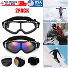 Motorcycle Riding Sunglasses Dust Fog Wind Resistant Uv Ski Snow Glasses Goggles