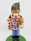 Limoges France Marechal Porcelain Nutcracker Trinket Box   Signed  M n   Retired