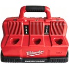 Milwaukee 48-59-1807 6-port Rapid Charger M12 M18 Battery Charging Station