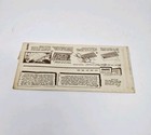 Vintage Craftaid Leather Plastic Template Design Pattern Billfold 2690 Alphabet