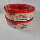  2  Playtex Baby Diaper Genie Clean Laundry Scent Single Refill New  270 Count 