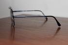 Vintage Black Large Aviator Men s Metal Eyeglass Frame 54-18 Old Stock