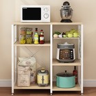 3tier Kitchen Baker s Rack Utility Microwave Oven Stand Storage Cart Workstation