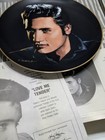 Vtg Elvis Presley Delphi Portraits Of The King Collectors Plates Bradford Lot 2