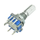 5pcs Rotary Encoder With Switch Ec11 Audio Digital Potentiometer 20mm Handle