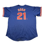 Vintage Chicago Cubs Jersey Mens Xl Blue Mlb Baseball Sammy Sosa Majestic 90s