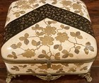 Antique French Enameled Box Signed Aesthetic Japanesque
