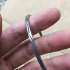 Vintage Native American Sterling Silver Bangle 8  Bracelet Stamped Navajo Tahe