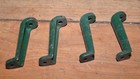 4 Cast Iron Antique Rope Butt Machine Leg Industrial Table Stand Clock Repurpose