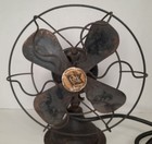 Antique Vintage R m Junior 8 Inch Electric Fan  needs Repaired 