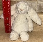 Jellycat London Approx 8  Bashful Cream White Rabbit Bunny Plush Stuffed Animal