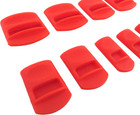 101202 10 Piece Soft Silicone Chisel Edge Guard Set For Chisels 1 8 Inch To 1-1 
