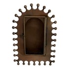 Mexican Tin Nicho 8 h Glass Door Shadowbox Frame Display Niche  Altar Decor