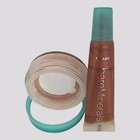 I d  Bare Minerals Foundation 36072 Spf 15 Medium 2c 2g   0 07 Oz And Lipgloss
