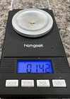 Crystalline Gold Specimen 0 14 Grams  q038 
