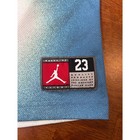 Jordan Basketball Jersey Boys 7 Blue White Spray Dye Sleeveless Mesh Tank Top