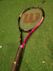 Wilson Blade 98 Blx Tennis Racquet 10 7oz 18x20  4 3 8 L3    Grip Wear Rare Pink