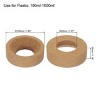 4pcs Lab Flask Support Cork Stand 100mm Diameter Holder For 150ml-1000ml Flasks