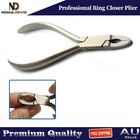 Surgical Dentist Captive Bead Hoop Art Ring Closer Pliers New 2 Pieces Beaden  