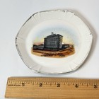 Bridgeport  Connecticut Ct Antique Stratfield Hotel Souvenir China Dish Plate