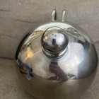 Vintage Mcm Modern Atomic Ball Tea Kettle Wmf Cromargan Stainless Steel Whistle