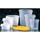 Rubbermaid Commercial Fg572100wht Round Storage Container  4 Qt