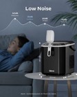 Silonn Ice Maker Countertop  Portable Ice Machine With Carry Handle