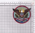 250th Anniversary Of The United States Patch     Iron On   Sew On  3 5 Inches