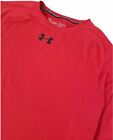 New Under Armour Mens Heat Gear Long Sleeve Compression Shirt 1351024 600 Large