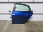 20-24 Kia Forte Lr Left Rear Driver Exterior Door Azure Blue Deep Sea Blue B2r