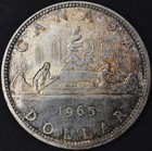 1965 One Dollar Canada Silver Coin C25