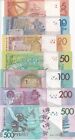 Belarus Set 7 Pcs 5 10 20 50 100 200 500 Rubles 2009-2022 P 37 38 P 43 Unc