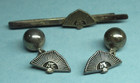 Extremely Rare    al Andalus Express   luxury Train  Cufflinks   Tie Bar Set