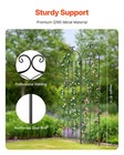 2 Packs Metal Garden Trellis 87  X 20  For Climbing Plant Support Rustproof