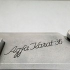 Agfa Vintage Rangefinder Camera Karat 36 Black Silver Classic Collector