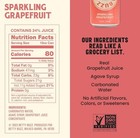 Betty Buzz Sparkling Grapefruit Premium Sparkling Soda  12 Pack Cans 