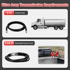 Fuel Transfer Pump 12volt 20 Gpm For Gasoline Diesel Kerosene Mineral Oil