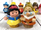 Collector Lot Fisher Price Little People Mattel Disney Princesses Dwarf Fairy