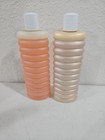 Avon Bubble Bath Vintage Lot Of 2  16 Oz Peach And Warm Gold Sealed