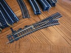 Mixed Lot Ho Scale Model Train Track Straight   Curve 35 Piece Lot