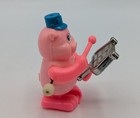 Tomy Not So Grand Band Pink Pig With Xylophone Wind Up Toy Works