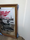 Miller High Life Common Loon Mirror Vintage 1992 Wildlife Series Wisconsin Bar