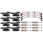 Trq Performance Ignition Coil  Wire   Spark Plug Set Of 8 For 2014-2021 Sierra