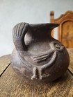 Precolumbian   Early Hispanic Bird Effigy Pot South America Mexican Blackware