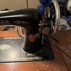 1924singer Treadle Sewing Machine With 4 Side  1 Front Drawers- Model 66   Motor