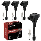 Uf549 Ignition Coil Pack And Double Iridium Spark Plugs Set Of 4 Compatible