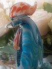 Beautiful Vibrant Multicolor Murano Glass Rooster