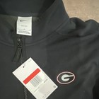 Nike Georgia Bulldogs Football Exclusive Sec Black 1 4 Zip Pullover Men s L